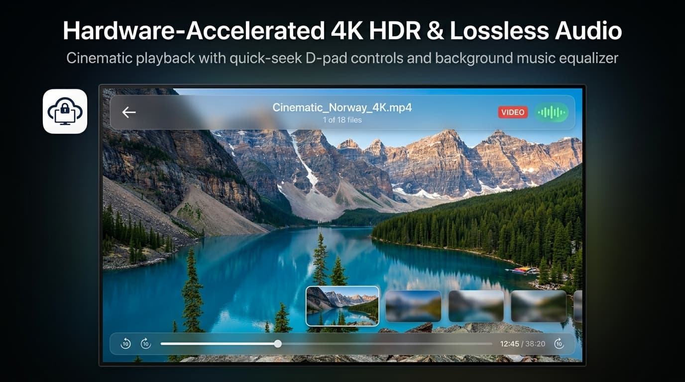 4K Fullscreen Player